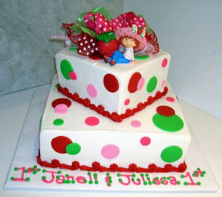 Strawberrie Cakes for Children Parties