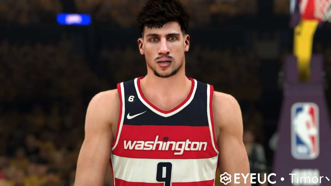 NBA 2K23 Deni Avdija Cyberface