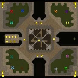 DotA Ai Maps, DotA Allstars, FOOTMEN FRENZY X4