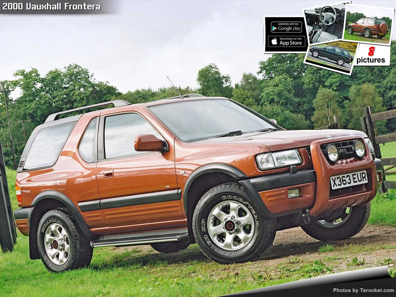 Hình ảnh xe ô tô Vauxhall Frontera 2000 & nội ngoại thất