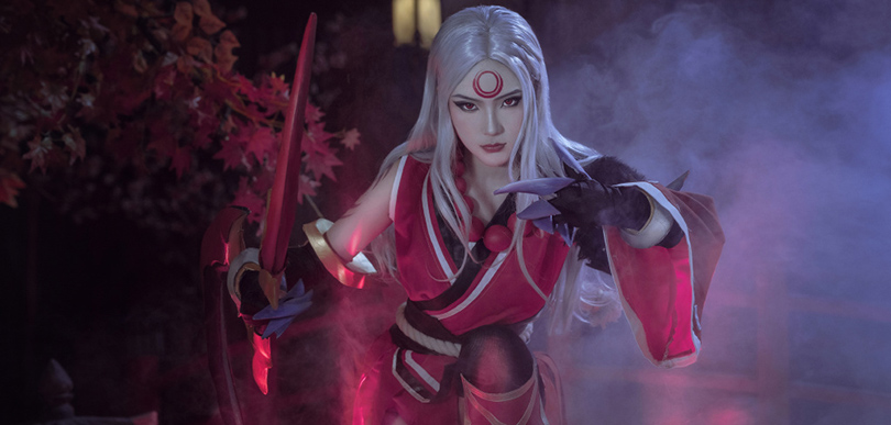 Ngắm Cosplay Diana Huyết Nguyệt đầy ma mị của Miêu Miêu