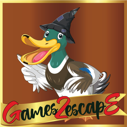 G2E Find Broom For Halloween Witch Duck