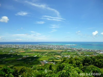 石垣島 前勢岳展望台からの風景写真