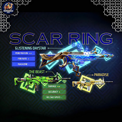 Free Fire Ramadan Special: Scar Ring Event