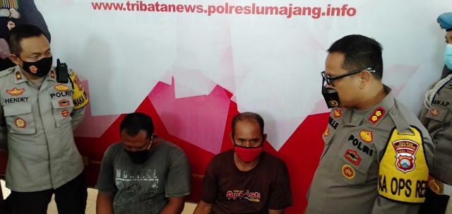 2 Pelaku Spesialis Maling Sapi, Berhasil Ditangkap Team Kuro Polres Lumajang