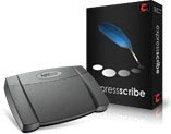 Transcribe with Express Scribe transcription software and a foot pedal