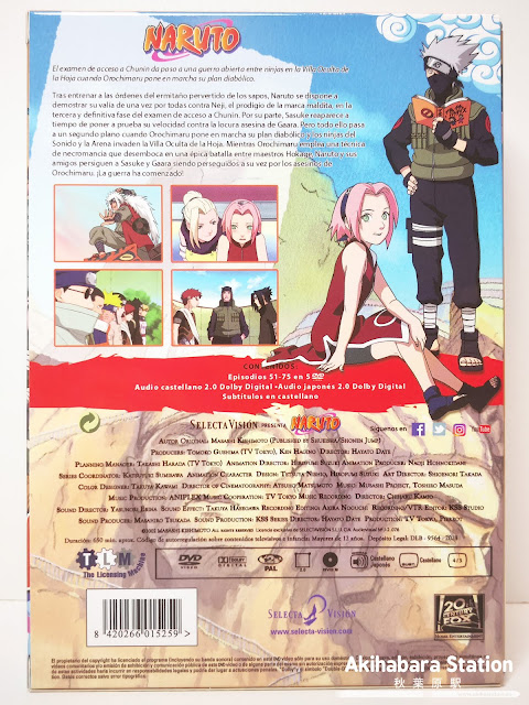 Review de "Naruto" DVD BOX 3 - SelectaVisión