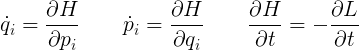 Hamilton equations