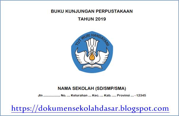 Buku Kunjungan Perpustakaan Sekolah