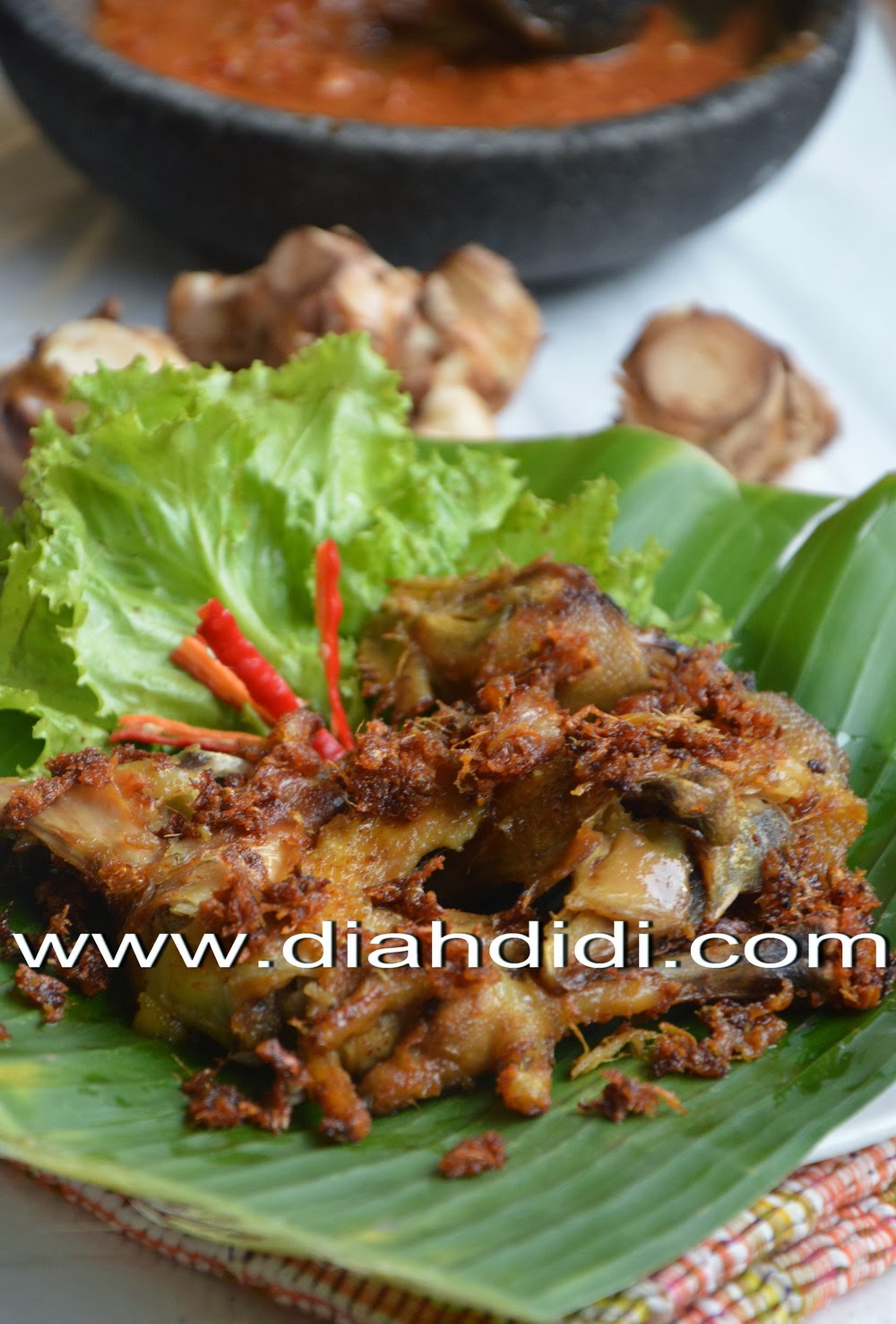 Diah Didi s Kitchen Ayam  Goreng  Lengkuas 