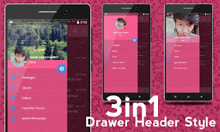  BBM iMessenger V7 Cute Pink Theme base 3.0.1.25 MOD APK