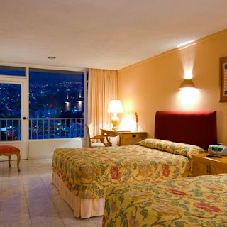 Promoción de viaje para Acapulco en hotel Krystal Beach vista de las habitaciones