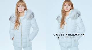 Lisa — Blackpink X Guess Korea Winter 2018 Collection 