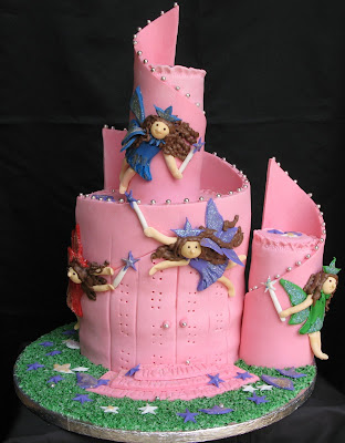 Castle Birthday Cake on Tier Wedding Cake Roses  Birthday Cake Fairy Castle   Feb    Mar  2009