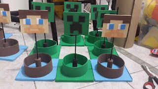 Centros de Mesa de Minecraft