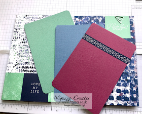 Nigezza Creates with Stampin' Up! Simple Masculine Sewn Journal Flip Through