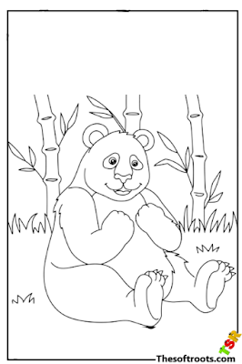 Panda Coloring Sheets