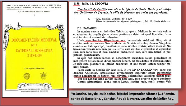 Ramón Berenguer IV, comte de Barchinona, vasall del Rey de les Españes al 1158.