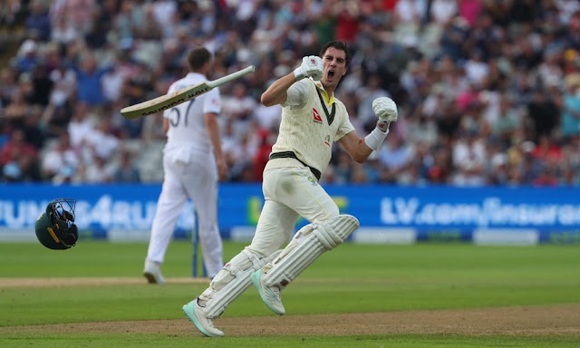 Australia defeats England in the first test of the Ashes series 2023