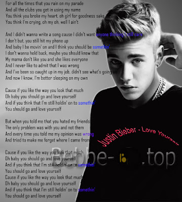 Lirik Love Yourself - Justin Bieber [ bebbe-q.top]