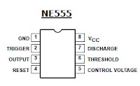 555 Timer IC Pinout