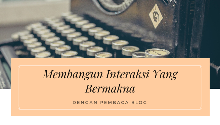 Dengan Pembaca Blog