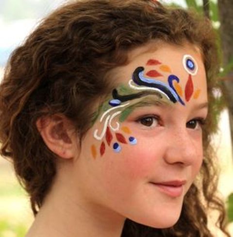 Face Painting Cheek Art