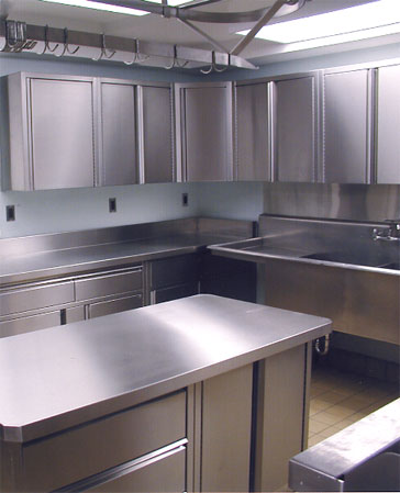 Metal Cabinets Kitchen