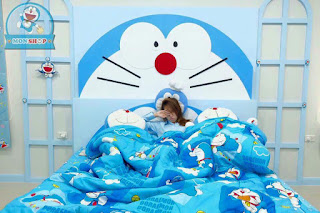 Desain Kamar Tidur Doraemon Modern