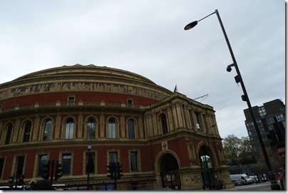 Royal Albert Hall from the side