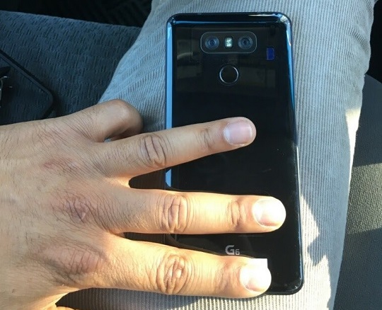 LG G6 New Image Leak Shows Near-Final Version with Shiny Black Finish