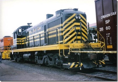 Nickel Plate Road RSD5 #324 at Union Station in Portland, Oregon on May 11, 1996