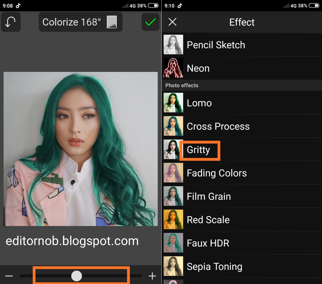 Cara Mengubah Warna  Rambut  Simpel di Android Aplikasi  