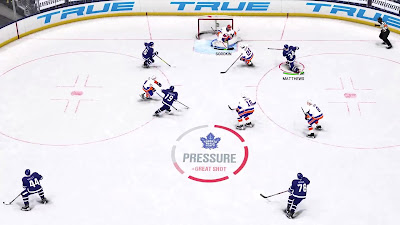 NHL 24: The heat of competition on the ice as players strive for victory.