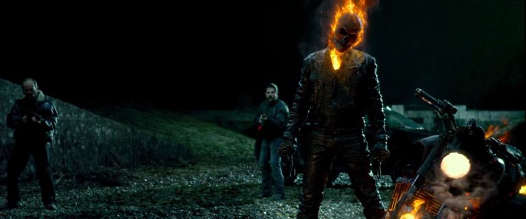 Screen Shot Of Hollywood Movie Ghost Rider 2 (2012) In English Full Movie Free Download And Watch Online at worldfree4u.com