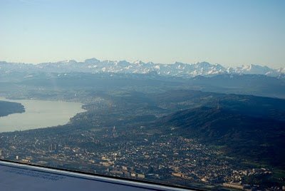 zurich as we we taking off