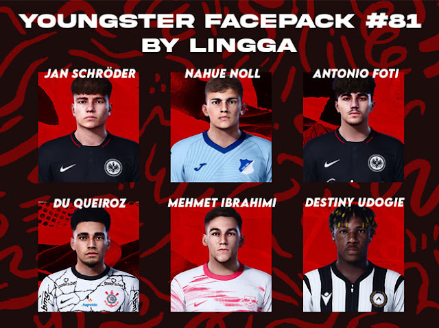 Youngster Facepack V81 For eFootball PES 2021