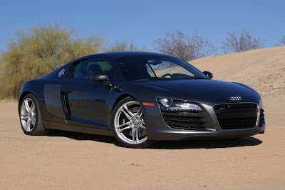 audi r8 matte black