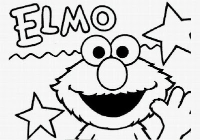Elmo Coloring Pages on Elmo 2bcoloring 2bpages 2b03 Jpg