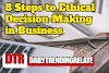 8 Steps to Ethical Decision-Making in Business