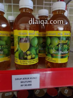 sirup jeruk kunci kemasan