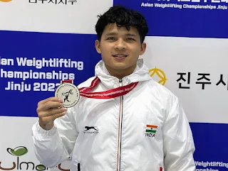 India's Jeremy Lalrinnunga failed to log a valid clean & jerk attempt in the mens 67 kg category at the Asian Weightlifting Championships 2023 here on Sunday but managed to bag a silver medal in the snatch section of the competition.