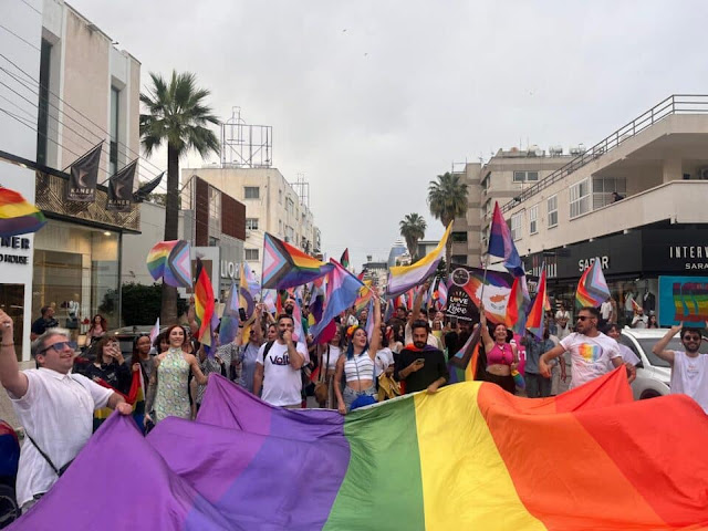 LGBT holds pride parade in north Cyprus