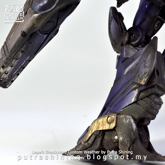 Transformers Prime Beast Hunters Voyager Class Shockwave Custom Weather by Putra Shining