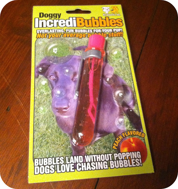 bark box barkbox dog subscription box review july 2012 bubbles for dogs