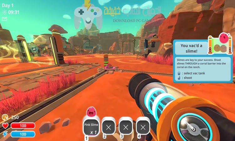 تحميل لعبة السلايم Slime Rancher للكمبيوتر اخر اصدار مجانًا