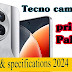 Tecno camon 30 price in Pakistan & specifications 2024