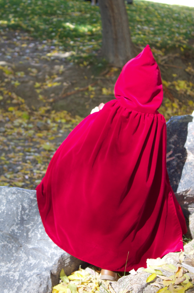 Do It Yourself Divas Diy Little Red Riding Hood Costume Cloak 2t 4t