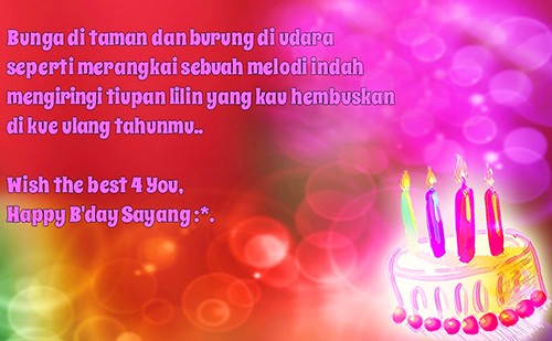 Ucapan Selamat Ulang Tahun