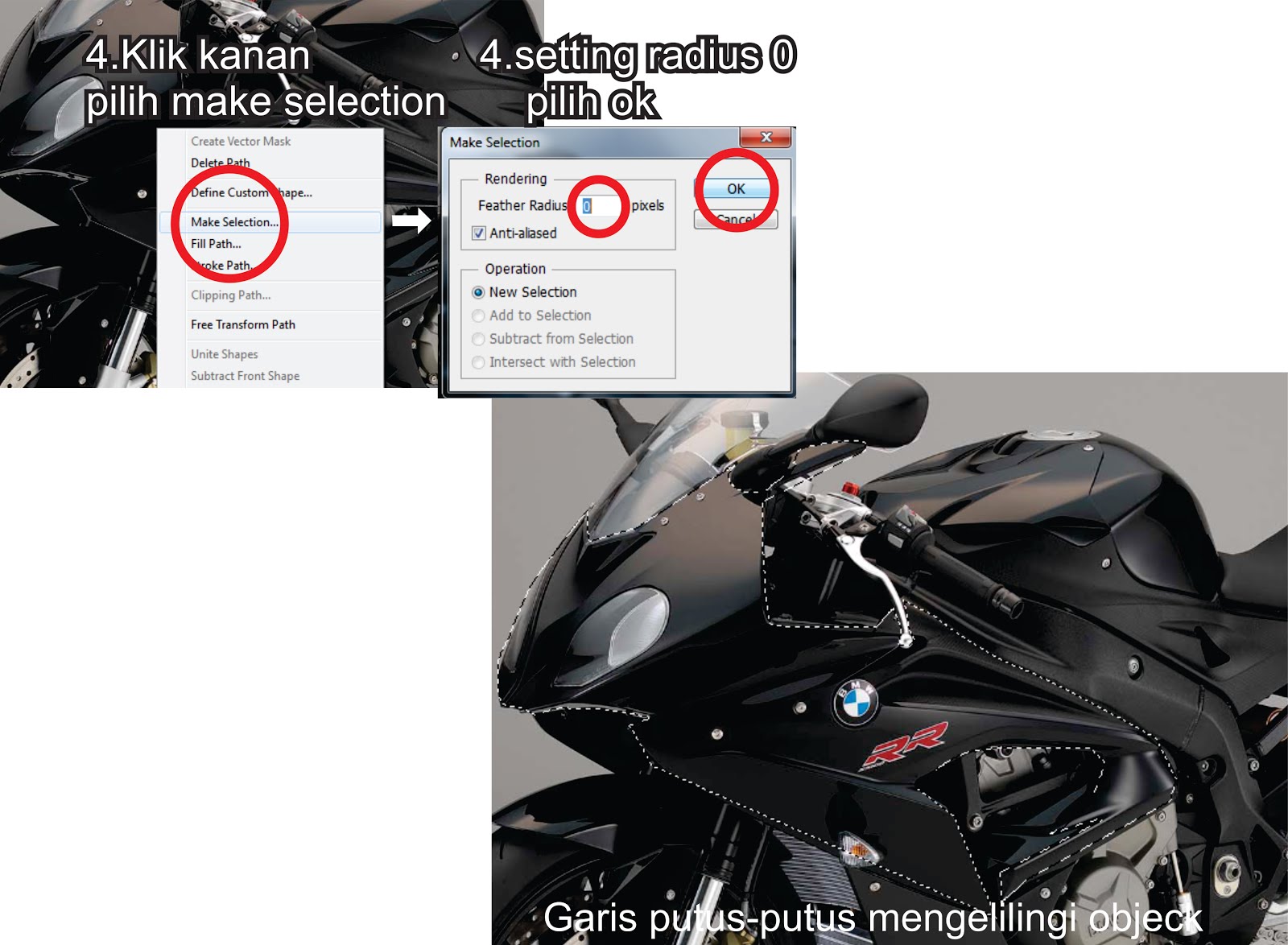 Merubah Warna Cat Motor With Adobe Photoshop GunungBikers